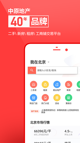 中原找房
