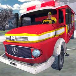 模拟驾驶消防车游戏