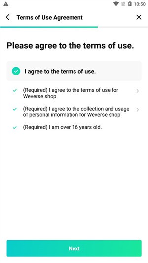 Weverse Shop